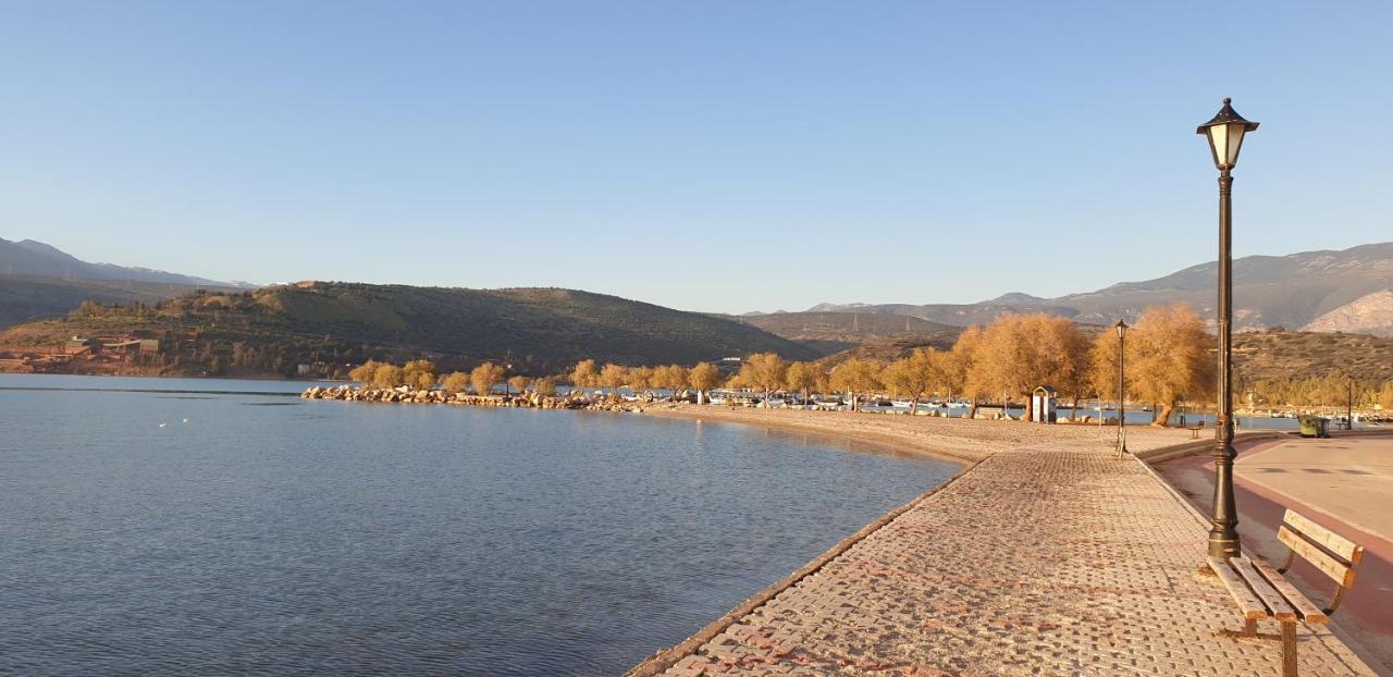 Beach House In Itea-Delphi Экстерьер фото