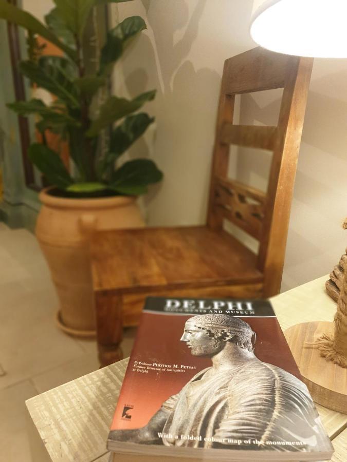 Beach House In Itea-Delphi Экстерьер фото