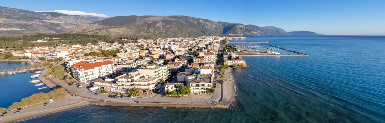 Beach House In Itea-Delphi Экстерьер фото